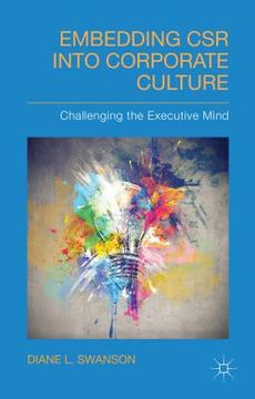 portada Embedding Csr Into Corporate Culture: Challenging the Executive Mind (en Inglés)