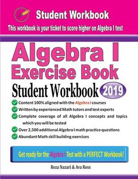 portada Algebra I Exercise Book: Student Workbook (en Inglés)