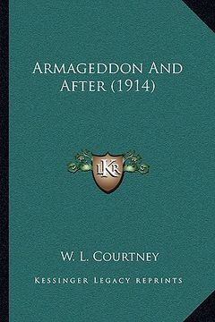 portada armageddon and after (1914) (en Inglés)