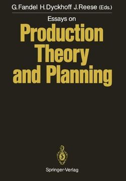 portada essays on production theory and planning (en Inglés)