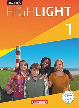 portada English g Highlight 01: 5. Schuljahr. Schülerbuch Hauptschule (en Inglés)