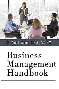 portada business management handbook (in English)