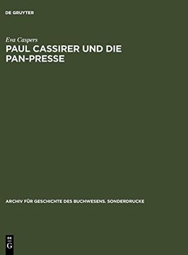 portada Paul Cassirer und die Pan-Presse (in German)