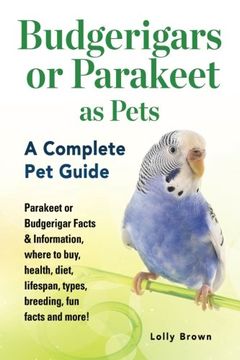 portada Budgerigars or Parakeet as Pets: Parakeet or Budgerigar Facts & Information, Where to Buy, Health, Diet, Lifespan, Types, Breeding, fun Facts and More! A Complete pet Guide (en Inglés)