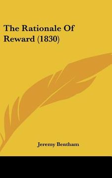 portada the rationale of reward (1830) (in English)