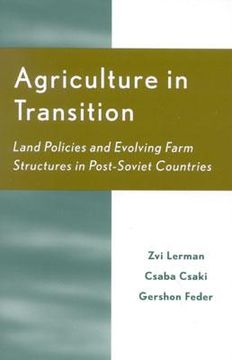 portada agriculture in transition: land policies and evolving farm structures in post soviet countries (en Inglés)