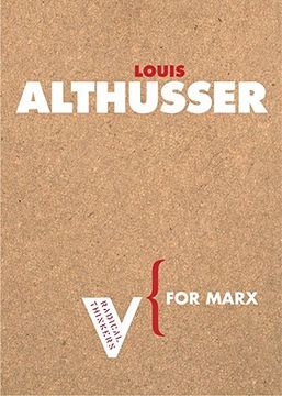 portada For Marx (Radical Thinkers) 