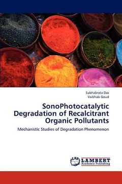 portada sonophotocatalytic degradation of recalcitrant organic pollutants (in English)