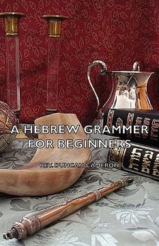 portada a hebrew grammer for beginners (in English)