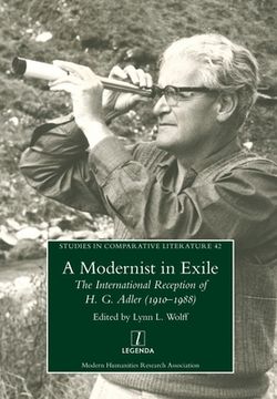 portada Modernist in Exile: The International Reception of H. G. Adler (1910-1988) (in English)