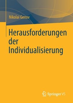 portada Herausforderungen der Individualisierung (in German)