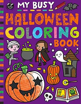 portada My Busy Halloween Coloring Book