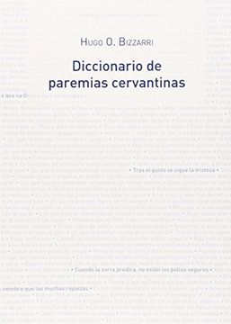 portada Diccionario de paremias cervantinas