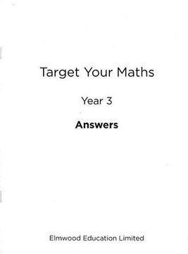 portada Target Your Maths Year 3 Answer Book: Year 3