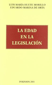portada La edad en la legislacion (in Spanish)