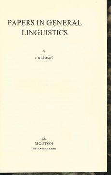 portada Papers in General Linguistics (en Inglés)