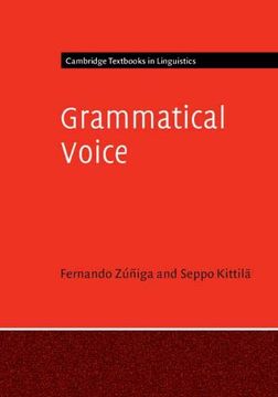 portada Grammatical Voice (Cambridge Textbooks in Linguistics) (en Inglés)
