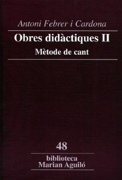 portada Obres Didàctiques ii. (en Catalá)