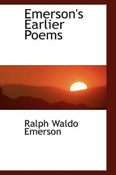 portada emerson's earlier poems (in English)