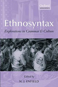 portada Ethnosyntax: Explorations in Grammar and Culture (en Inglés)