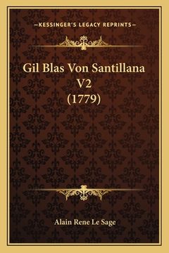 portada Gil Blas Von Santillana V2 (1779) (en Alemán)