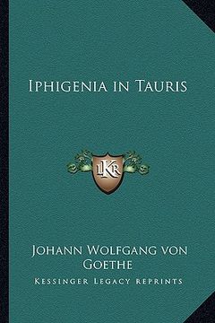 portada iphigenia in tauris (in English)