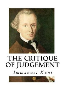 portada The Critique of Judgement: Critique of Aesthetic Judgement
