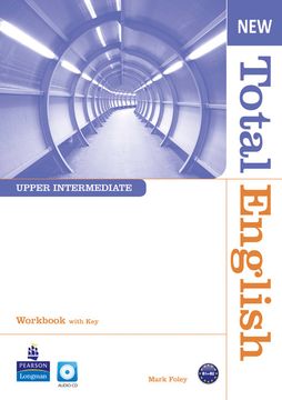 portada New Total English Upper Intermediate Workbook With key and Audio cd Pack (en Inglés)