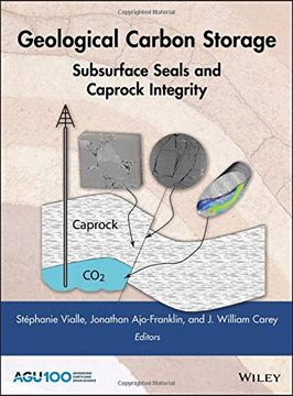 portada Geological Carbon Storage: Subsurface Seals and Caprock Integrity (Geophysical Monograph Series) 