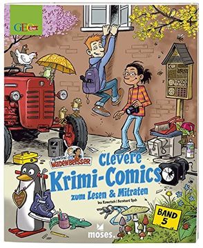 portada Redaktion Wadenbeißer Band 5: Clevere Krimi-Comics zum Lesen & Mitraten
