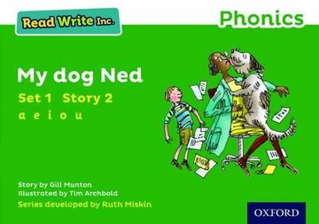 portada Read Write Inc. Phonics: Green Set 1 Storybook 2 My Dog Ned