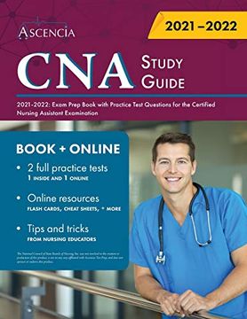 portada Cna Study Guide 2021-2022: Exam Prep Book With Practice Test Questions for the Certified Nursing Assistant Examination (en Inglés)