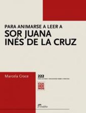 portada Para Animarse A Leer A Sor Juana Ines De La Cruz
