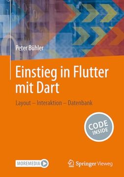 portada Einstieg in Flutter mit Dart: Layout – Interaktion – Datenbank (en Alemán)