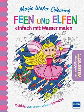portada Magic Water Colouring - Feen und Elfen (en Alemán)