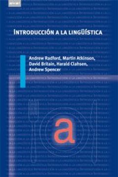 portada introducción a la lingüística