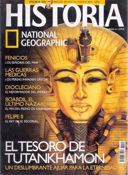 portada Historia, 24. El Tesoro de Tutankhamon