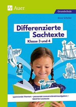 portada Differenzierte Sachtexte Klasse 3 und 4 (en Alemán)