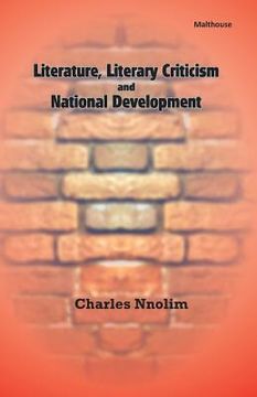 portada Literature, Literary Criticism and National Development (en Inglés)