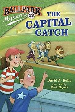 portada Ballpark Mysteries #13: The Capital Catch (en Inglés)