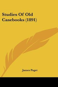 portada studies of old cass (1891) (en Inglés)