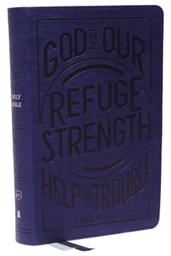 portada Kjv, Personal Size Reference Bible, Verse art Cover Collection, Leathersoft, Blue, red Letter, Thumb Indexed, Comfort Print: Holy Bible, King James Version (en Inglés)