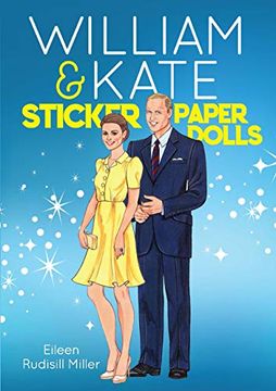 portada William & Kate Sticker Paper Dolls (Dover Little Activity Books Paper Dolls) (in English)