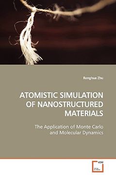 portada atomistic simulation of nanostructured materials (en Inglés)