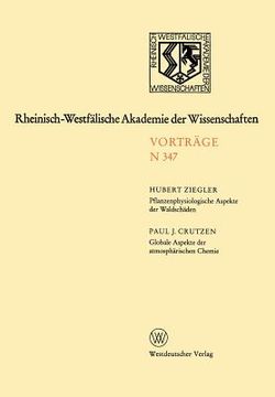 portada Rheinisch-Westfälische Akademie Der Wissenschaften: Natur-, Ingenieur- Und Wirtschaftswissenschaften Vorträge - N 347 (en Alemán)