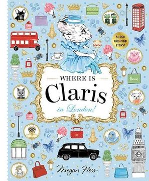 portada Where is Claris in London! Claris A Look-And-Find Story! 