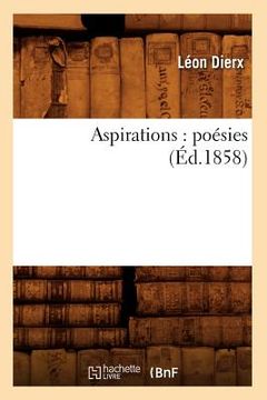 portada Aspirations: Poésies (Éd.1858) (en Francés)