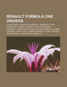 portada renault formula one drivers: alain prost, jacques villeneuve, jenson button, fernando alonso, robert kubica, giancarlo fisichella