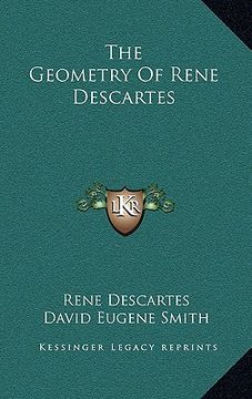 portada the geometry of rene descartes (in English)