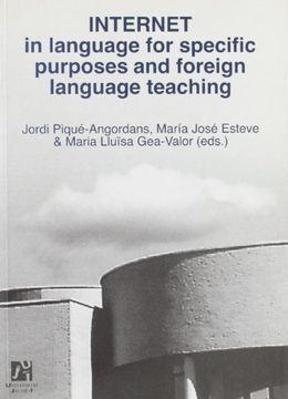 portada Internet  in language for specific purposes and foreign language teaching (Estudis Filològics)